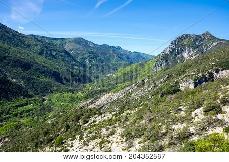 Mountains of Regional nature park of the Azure PreAlps France