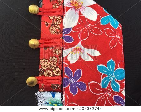 Chinese Clothing Fabric Texture Background