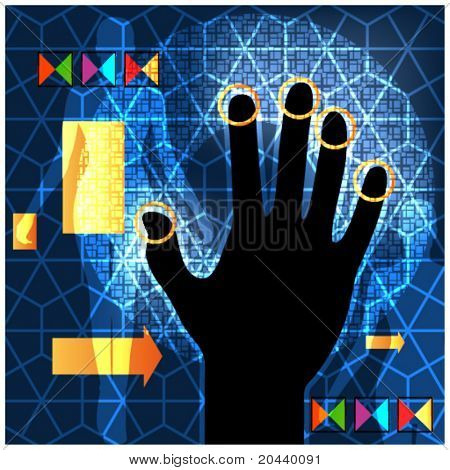 Esp10 เทคโนโลยีเครือข่ายเข้าถึง handprint