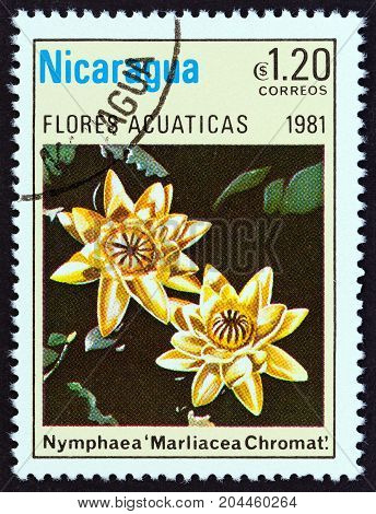 NICARAGUA - CIRCA 1981: A stamp printed in Nicaragua from the 