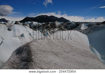 Viedma forms one of the largest glaciers in the Santa Cruz province in Argentina.