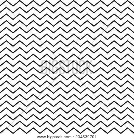 Zig zag pattern. Seamless zig zag line pattern. Vector illustration.