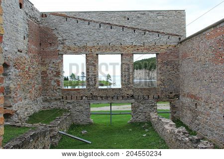 Ruins in Fayette Historic State Park, Upper Peninsula of Michigan