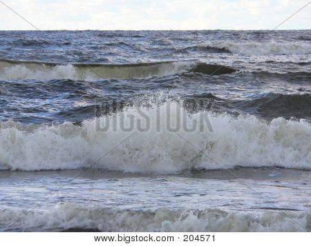 Mer agitée