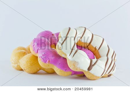 Drie donuts