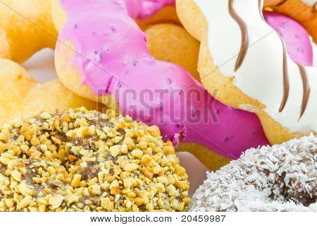 Kleurrijke donuts