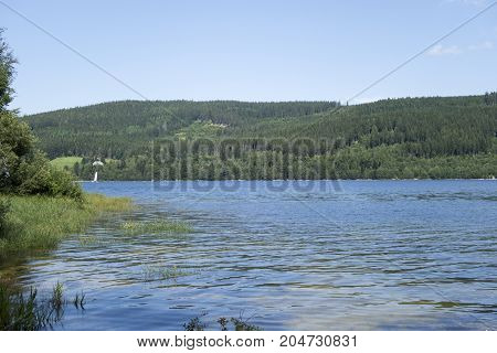 The Schluchsee Lake In The German Black Forest