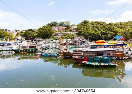 Sai Kung Village In Hong Kong
