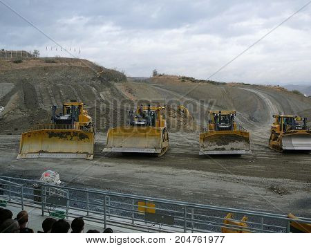 Heavy Machinery At Work