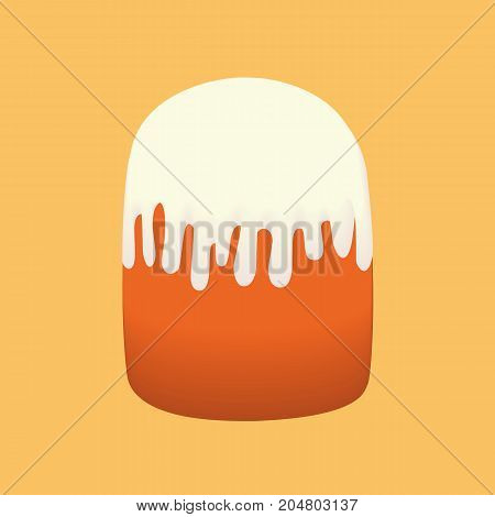 Bakery products. flour pastry on a light background. Vector Illustration EPS10