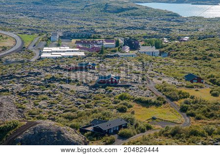 Bifrost Village In Borgarfjordur Iceland