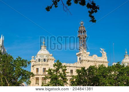 The Historical Center Of The Valencia City, Spain