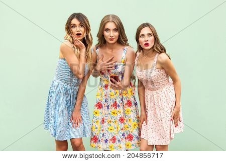 People Emotions And Feelings. Wonder, Shock, Surprised