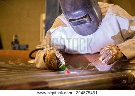 Welder Industrial Worker