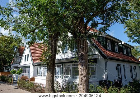 spiekeroog, a small Island in the North sea