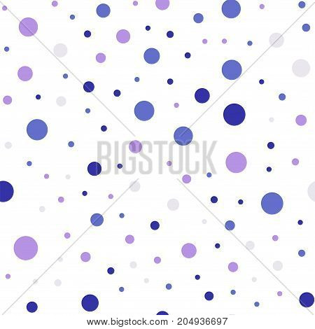 Colorful Polka Dots Seamless Pattern On Black 27 Background. Resplendent Classic Colorful Polka Dots