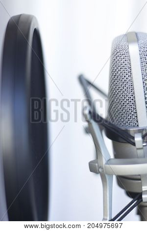 Studio Recording Voice Microphone