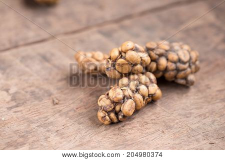 Kopi Luwak Or Civet Coffee, Coffee Beans Excreted By The Civet