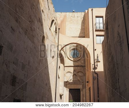 Casteddu (meaning Castle Quarter) In Cagliari