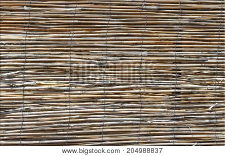 old bamboo blinds thin horizontal background texture