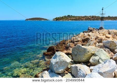 Sithonia Coast, Greece.