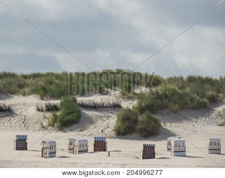 ther geman Island of spiekeroog in the North sea