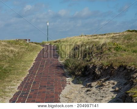 ther geman Island of spiekeroog in the North sea