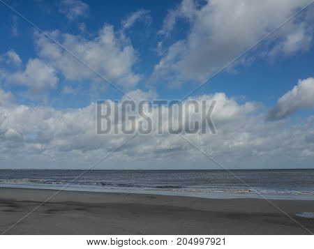 ther geman Island of spiekeroog in the North sea