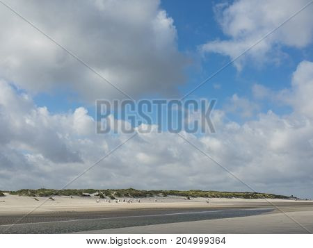 ther geman Island of spiekeroog in the North sea