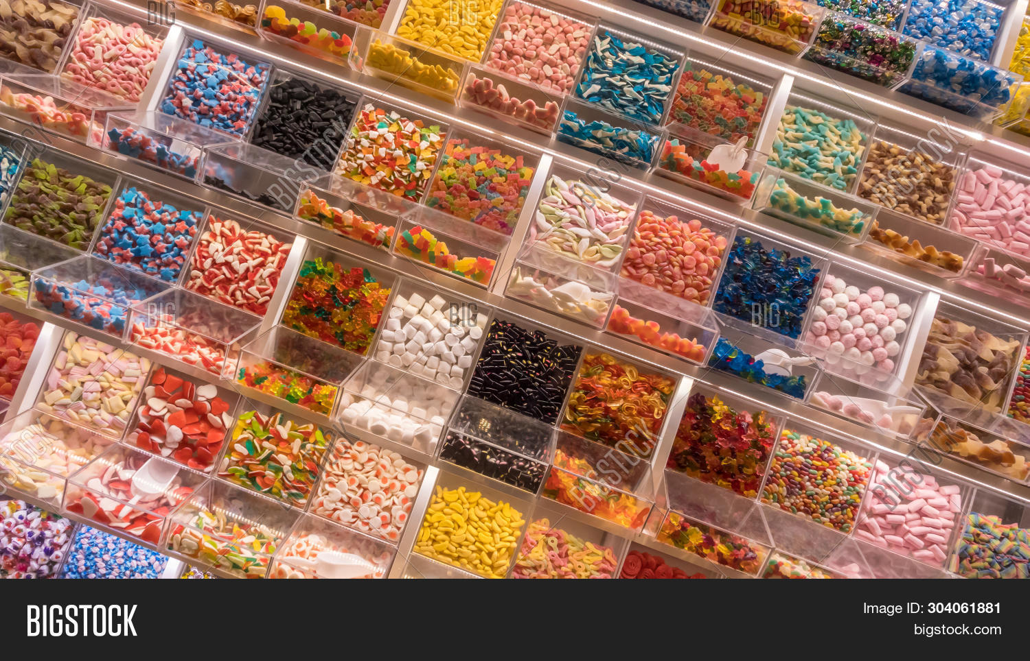 Candy Display On Image & Photo (Free Trial) Bigstock