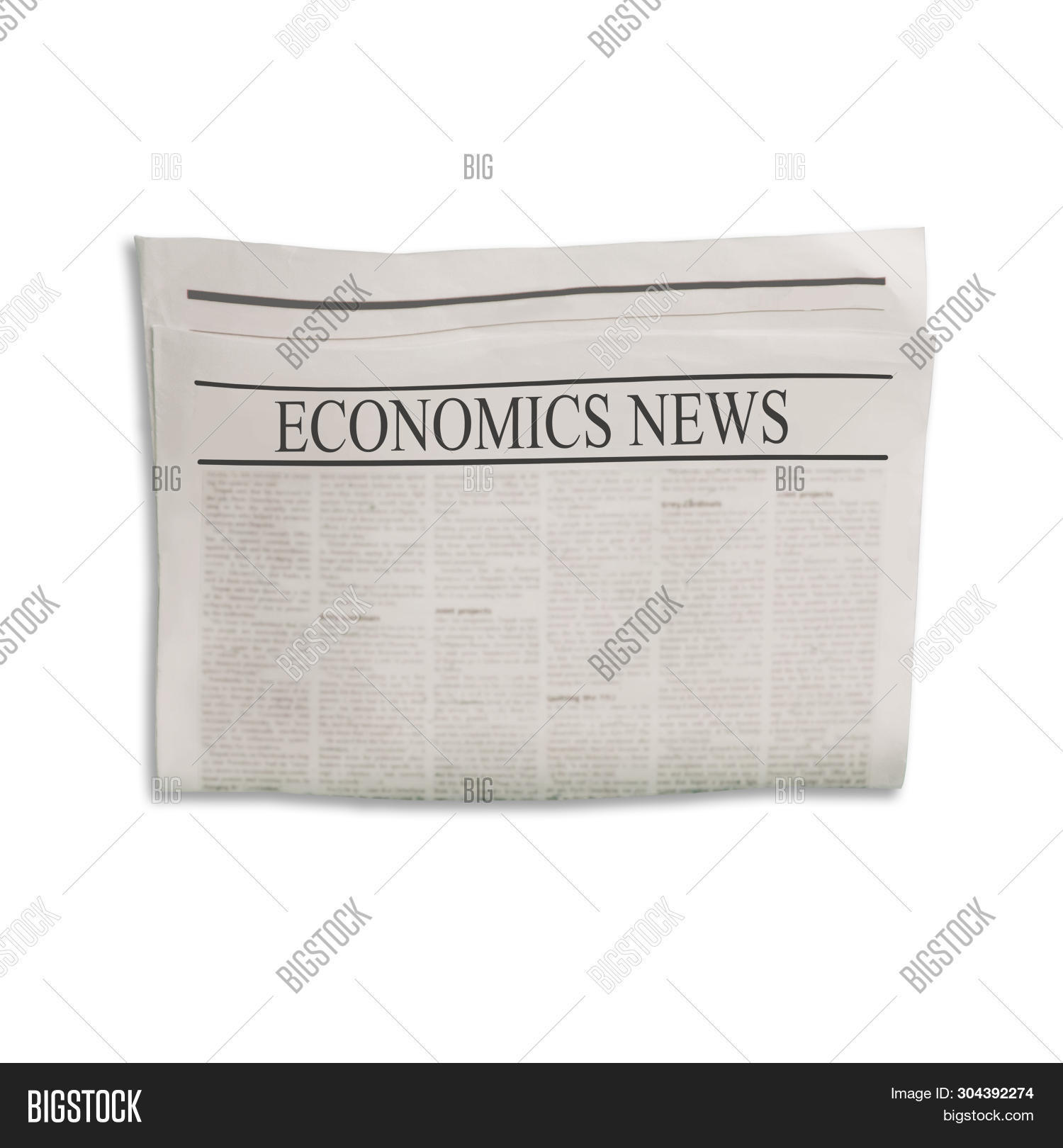 mockup economics news image photo free trial bigstock blank newspaper texture