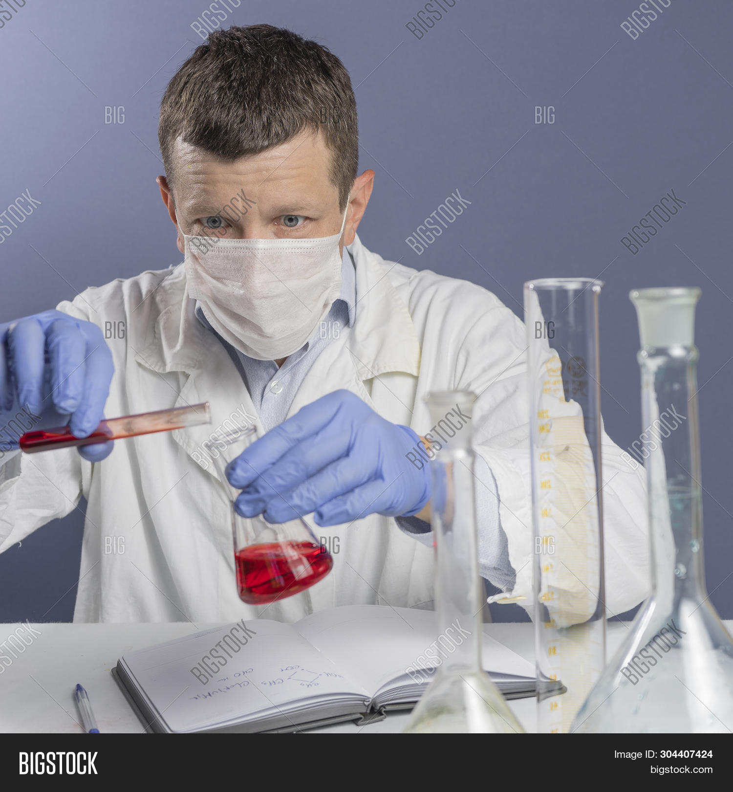 Lab Work, Doctor Holds Image & Photo (Free Trial) Bigstock