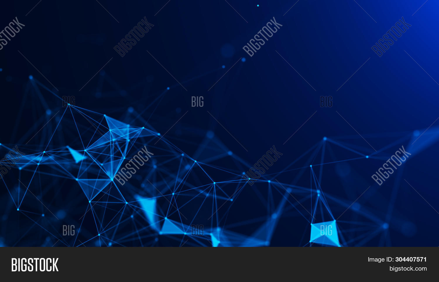 Abstract Blue Digital Image & Photo (Free Trial) | Bigstock