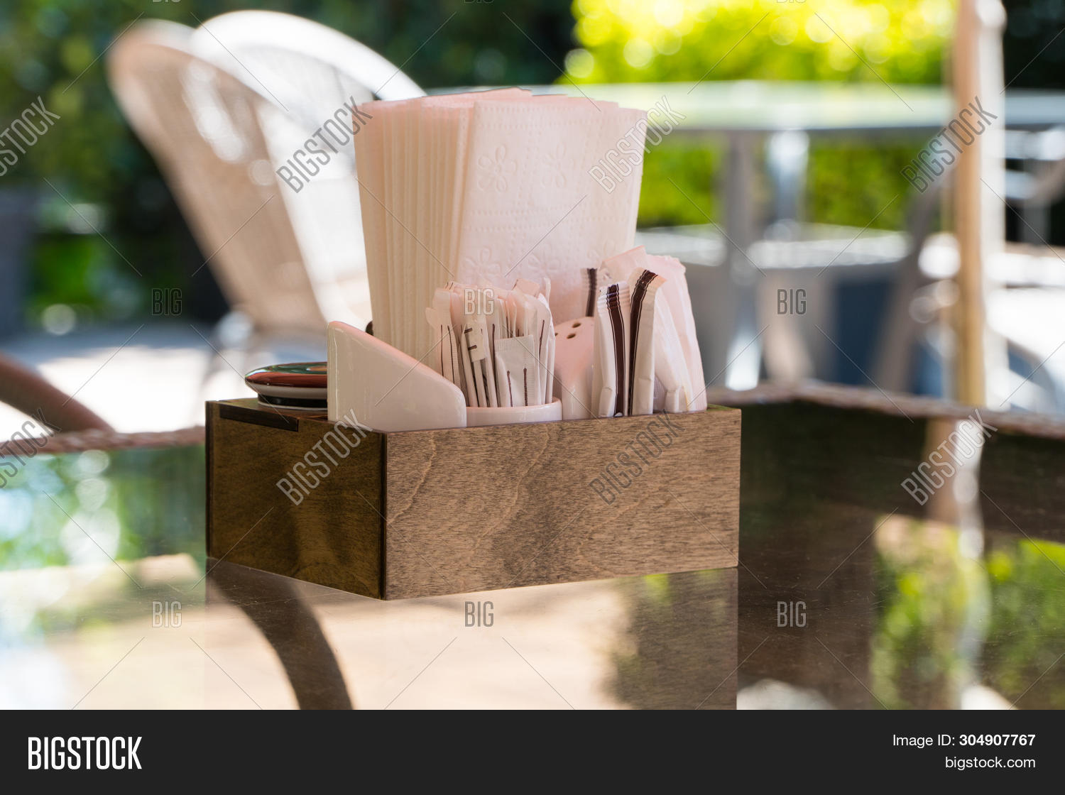 Paper Napkins On Table Image & Photo (Free Trial) Bigstock