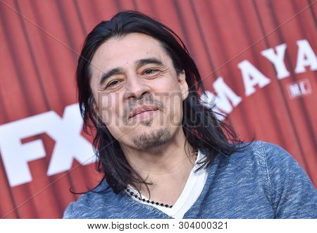 LOS ANGELES - MAY 29:  Antonio Jaramillo arrives for the FX 'Mayans' FYC Event on May 29, 2019 in Hollywood, CA