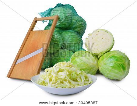 Sabbage и салат среза