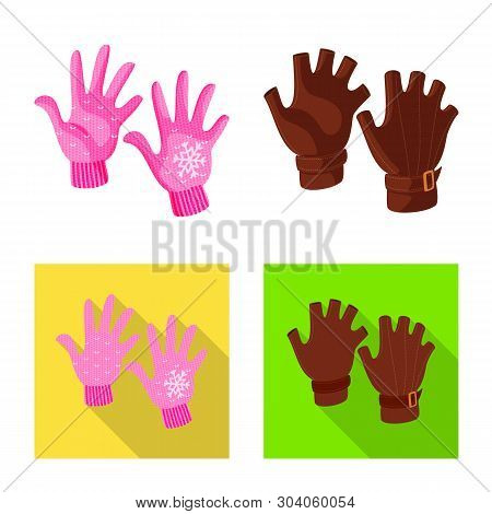 Vector Illustration Of Silhouette And Safety Icon. Set Of Silhouette And Comfort Vector Icon For Sto