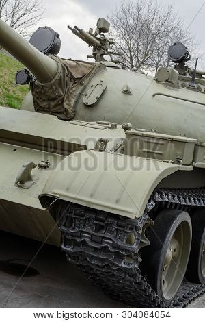 Soviet Tank (second World War Period). Historical Armoured Fighting Vehicle.