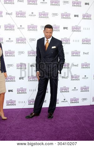 LOS ANGELES - FEB 25: Terrance Howard érkezik 2012 Film független a lélek Awards: a Bea