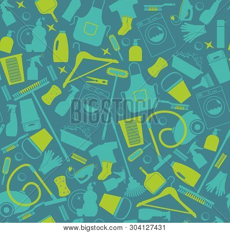 Clean Seamless Pattern. Abstract Background Surface Pattern.