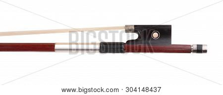 Violin Bow Isolated At Dry Sunny Summer Day