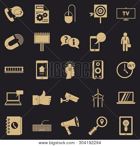 Serving The Server Icons Set. Simple Set Of 25 Serving The Server Vector Icons For Web For Any Desig