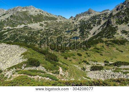 Landscape With Prevalski Lakes, Dzhangal And Valyavishki Chukar Peaks, Pirin Mountain, Bulgaria