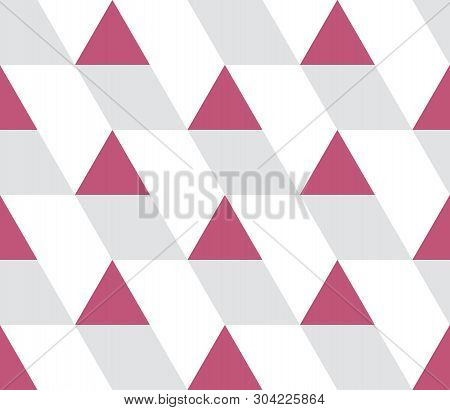 Triangular Background. Seamless Geometric Pattern. Seamless Abstract Triangle Geometrical Background