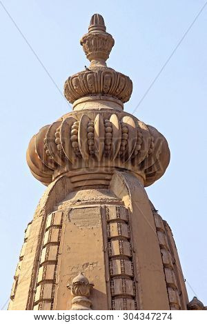 Top Pf Baron Empain Palace Building In Cairo Egypt