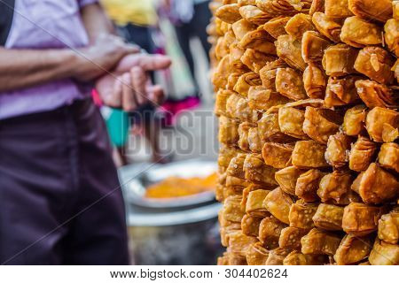 Khaja Snacks,layered Fritters Dunked In Sugar Syrup, For Sale In Shop