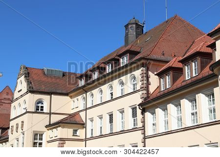 Nuremberg City In Germany (region Of Middle Franconia). Karl-grillenberger-strasse 1 - Registered Mo