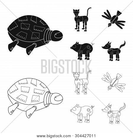 Vector Design Of Toy And Science Icon. Set Of Toy And Toy Vector Icon For Stock.