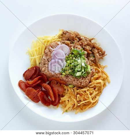 Rice Mixed With Shrimp Paste