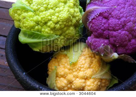 Cavolfiore colorato